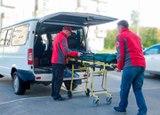 перевозка больных в один конец; из стационара домой/ из дома на госпитализацию - Перевозка лежачих больных, Екатеринбург